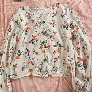 Cute floral top